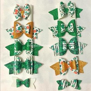 St. Patrick Hair bows